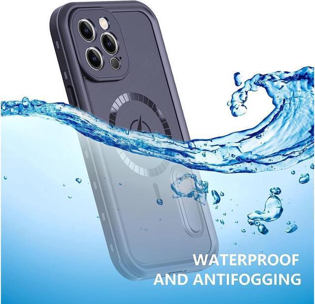 Alt view image 2 of 7 - BONAEVER Waterproof Case for iPhone 13 Pro Max with Mag-Safe Charging Built-in Screen Protector Stand and Magnetic Shockproof for Apple iPhone 13 Pro Max 5G