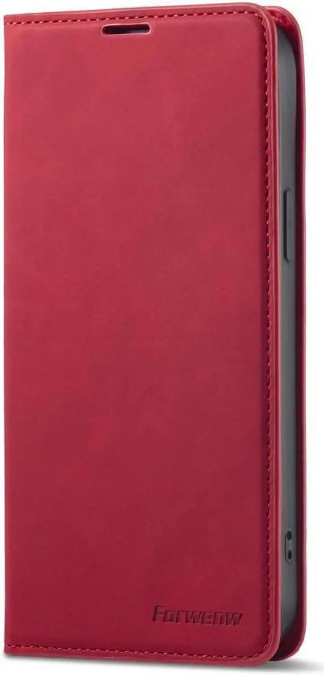 Alt view image 2 of 7 - BONAEVER Case for iPhone 15 5G 6.1 inch Premium PU Leather Cover with Card Holder Stand and Shockproof Flip Wallet Cover