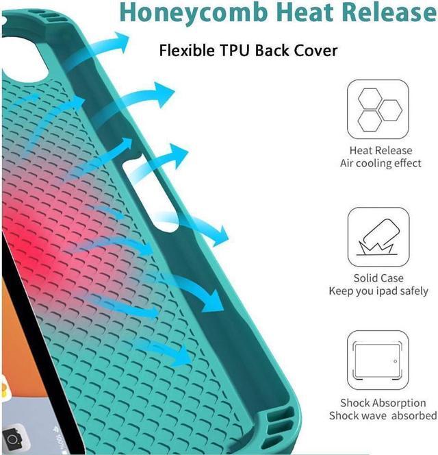 Alt view image 7 of 7 - BONAEVER Keyboard Case with Wireless Mouse Combo for Xiaomi Pad 6 / Pad 6 Pro 11 Inch 2023 Smart Folio Cover with Magnetic Wireless Keyboard Mice
