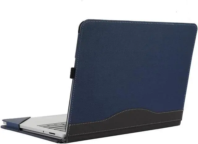 Alt view image 4 of 7 - BONAEVER Protective Case Cover for Microsoft Surface Laptop studio 14.4 Inch with Pencil Holder PU Leather Hard Folio Cover for Surface Laptop studio 14" 2-in-1 Laptop