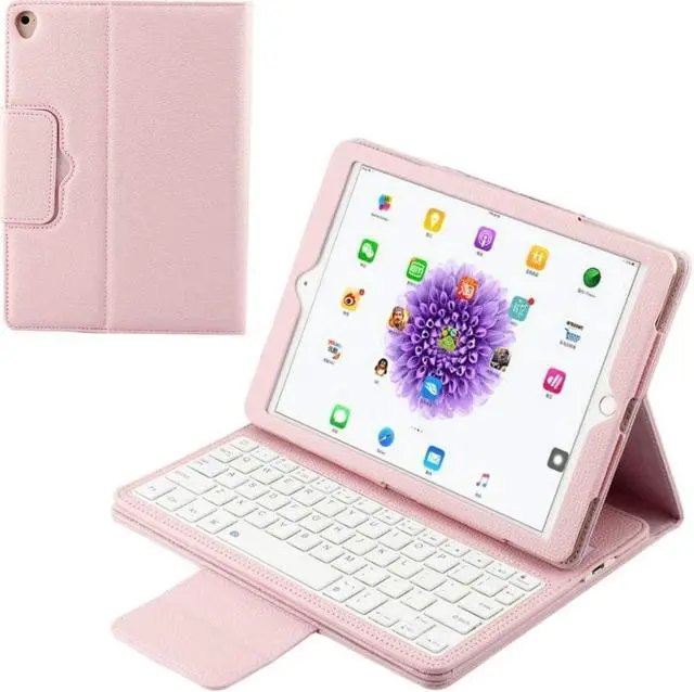 Main image of BONAEVER Wireless Bluetooth Keyboard Case for iPad 9.7 inch 2017 2018 6th 5th Gen Air 2/Air iPad Pro 9.7 Slim Shell Protective Stand Cover with Keyboard