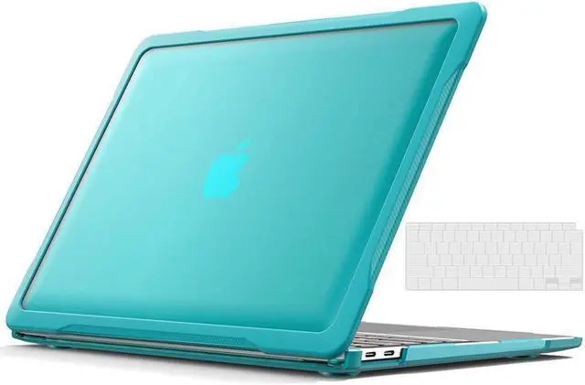 Main image of BONAEVER Compatible with MacBook Air 13 inch Case 2022 2021-2018 Release A2337 M1 A2179 A1932 Retina Display Touch ID Rugged Hard Shell Shockproof Cover with Keyboard Skin