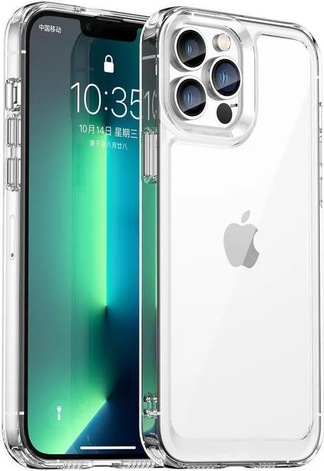 Main image of BONAEVER Case Compatible with iPhone 13 Pro Max 6.7 inch Shockproof Phone Bumper Cover Anti-Scratch Clear Back