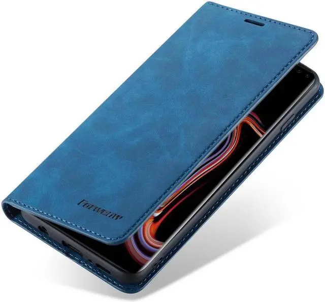 Alt view image 3 of 6 - BONAEVER For Samsung Galaxy S10 Plus Case Premium PU Leather Cover TPU Bumper with Card Holder Stand andidden Magnetic Shockproof Flip Wallet Case for Galaxy S10 Plus / S10+ 6.4 inch
