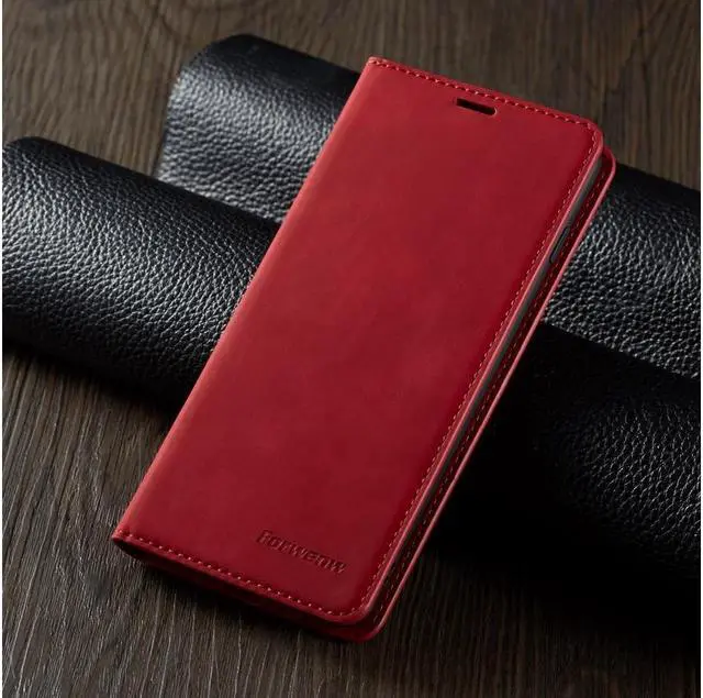 Alt view image 5 of 6 - BONAEVER For Samsung Galaxy S10 Plus Case Premium PU Leather Cover TPU Bumper with Card Holder Stand andidden Magnetic Shockproof Flip Wallet Case for Galaxy S10 Plus / S10+ 6.4 inch