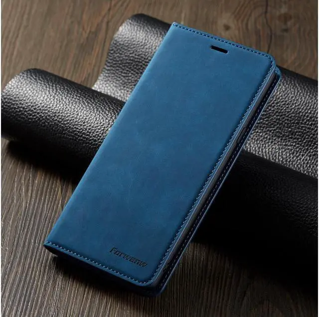 Main image of BONAEVER For Samsung Galaxy Note 9 Case Premium PU Leather Cover TPU Bumper with Card Holder Stand andidden Magnetic Shockproof Flip Wallet Case for Galaxy Note 9 6.4 inch