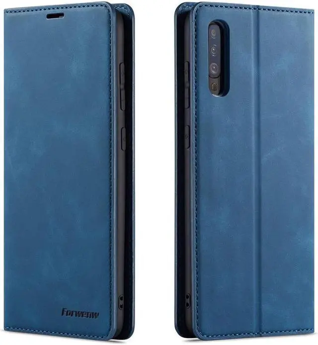 Main image of BONAEVER For Samsung Galaxy A50 / A50S / A30S Case Premium PU Leather Cover TPU Bumper with Card Holder Stand andidden Magnetic Shockproof Flip Wallet Case