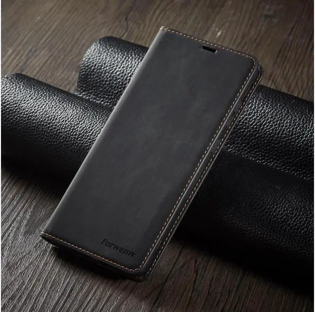 Alt view image 4 of 5 - BONAEVER For Samsung Galaxy S20 FE 5G Case Premium PU Leather Cover TPU Bumper with Card Holder Stand andidden Magnetic Shockproof Flip Wallet Case for Galaxy S20 FE 5G 6.5 inch