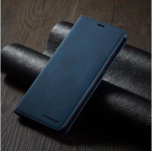 Alt view image 5 of 6 - BONAEVER For Samsung Galaxy A11 Case Premium PU Leather Cover TPU Bumper with Card Holder Stand andidden Magnetic Shockproof Flip Wallet Case for Galaxy A11 / Galaxy M11