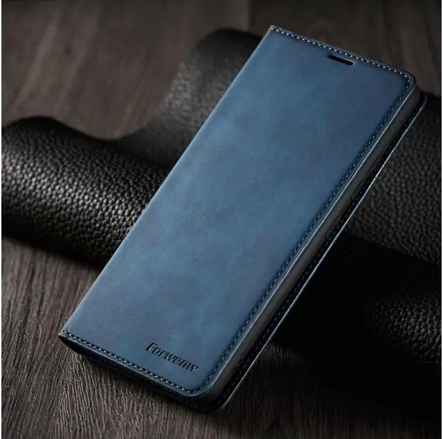 Alt view image 6 of 7 - BONAEVER For Samsung Galaxy F62 / M62 Case Premium PU Leather Cover TPU Bumper with Card Holder Stand andidden Magnetic Shockproof Flip Wallet Case for Galaxy F62 / Galaxy M62