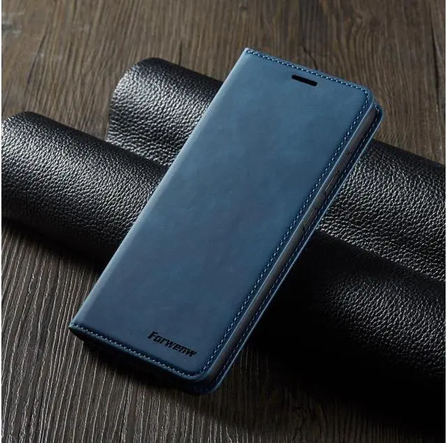 Alt view image 5 of 6 - BONAEVER For Samsung Galaxy Galaxy A31 Case Premium PU Leather Cover TPU Bumper with Card Holder Stand andidden Magnetic Shockproof Flip Wallet Case for Galaxy A31 4G