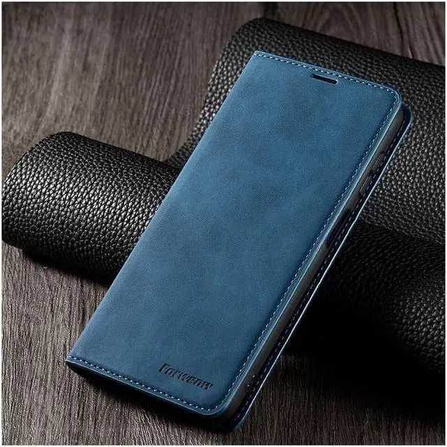 Alt view image 4 of 6 - BONAEVER For Samsung Galaxy A13 4G Case Premium PU Leather Cover TPU Bumper with Card Holder Stand andidden Magnetic Shockproof Flip Wallet Case (Not Fit for Galaxy A13 5G)