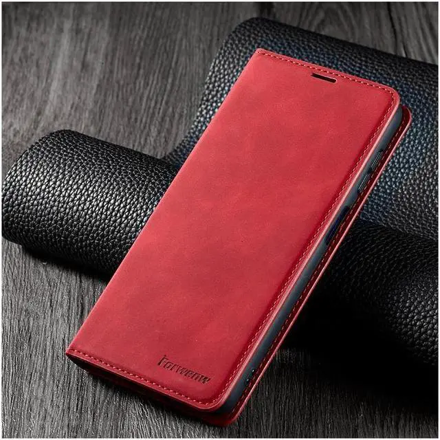 Alt view image 3 of 5 - BONAEVER For Samsung Galaxy A13 4G Case Premium PU Leather Cover TPU Bumper with Card Holder Stand andidden Magnetic Shockproof Flip Wallet Case (Not Fit for Galaxy A13 5G)