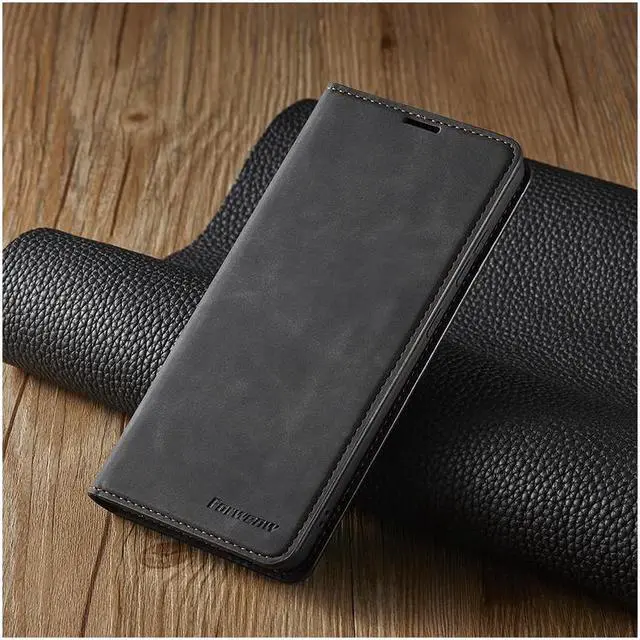Alt view image 6 of 6 - BONAEVER For Samsung Galaxy A53 5G Case Premium PU Leather Cover TPU Bumper with Card Holder Stand andidden Magnetic Shockproof Flip Wallet Case