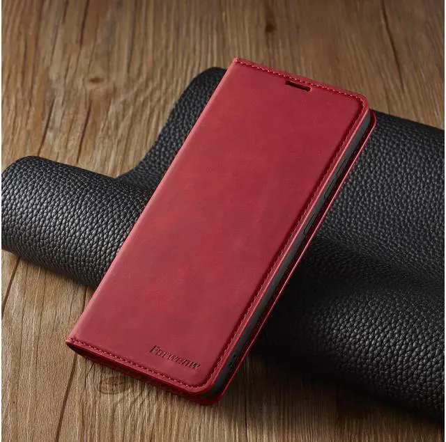 Alt view image 5 of 6 - BONAEVER For Samsung Galaxy A53 5G Case Premium PU Leather Cover TPU Bumper with Card Holder Stand andidden Magnetic Shockproof Flip Wallet Case