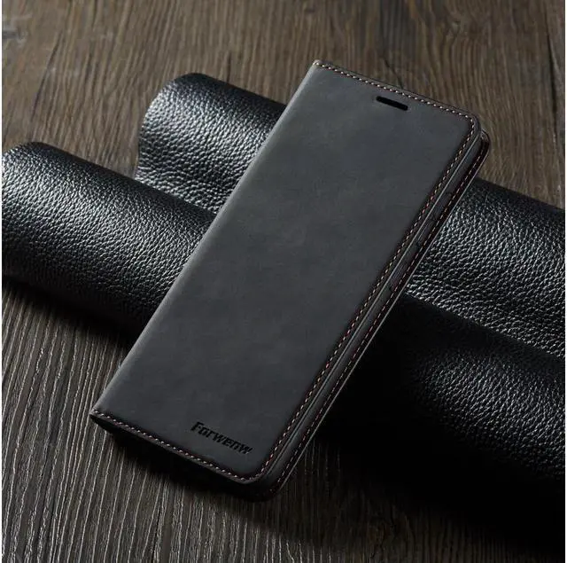 Alt view image 5 of 7 - BONAEVER For Samsung Galaxy A71 5G Case Premium PU Leather Cover TPU Bumper with Card Holder Stand andidden Magnetic Shockproof Flip Wallet Case for Samsung Galaxy A71 6.7 inch Phone 5G Version