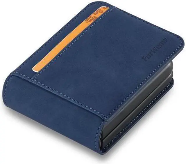 Alt view image 3 of 6 - BONAEVER For Samsung Galaxy Z Flip 4 5G 2022 Case Premium PU Leather Cover with Card Holder Magnetic Shockproof Flip Wallet Case