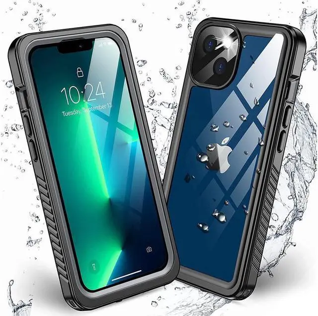 Main image of BONAEVER Waterproof Case for iPhone 13 6.1 inch 5G 2021 with Built-in Screen Protector Protection IP68 Underwater Shockproof Phone Cover
