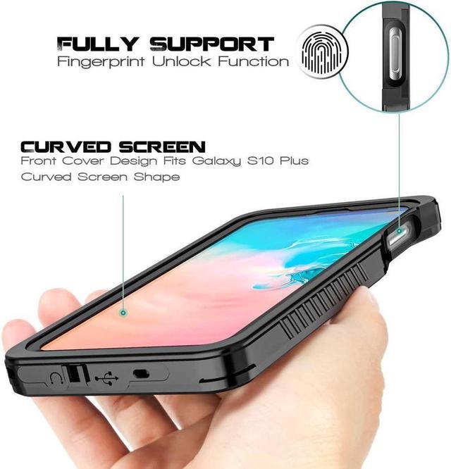 Alt view image 2 of 7 - BONAEVER For Samsung Galaxy S10E Waterproof Case Underwater Snowproof Dirtproof Shockproof Cover Waterproof Case for Samsung Galaxy S10E 5.8 inch