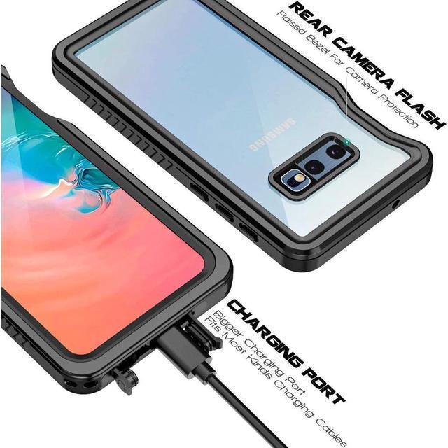 Alt view image 6 of 7 - BONAEVER For Samsung Galaxy S10E Waterproof Case Underwater Snowproof Dirtproof Shockproof Cover Waterproof Case for Samsung Galaxy S10E 5.8 inch