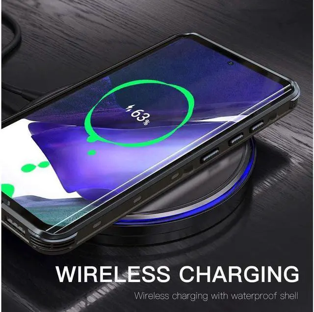 Alt view image 4 of 7 - BONAEVER For Samsung Galaxy S21 Ultra Phone Case Waterproof with Screen Protector Protection Shockproof Drop Proof Rugged Cover for Galaxy S21 Ultra 6.8 inch
