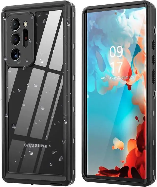 Main image of BONAEVER For Samsung Galaxy Note 20 Ultra Case Waterproof Shockproof Phone Case with Screen Protector for Samsung Note 20 Ultra 5G 6.9 inch