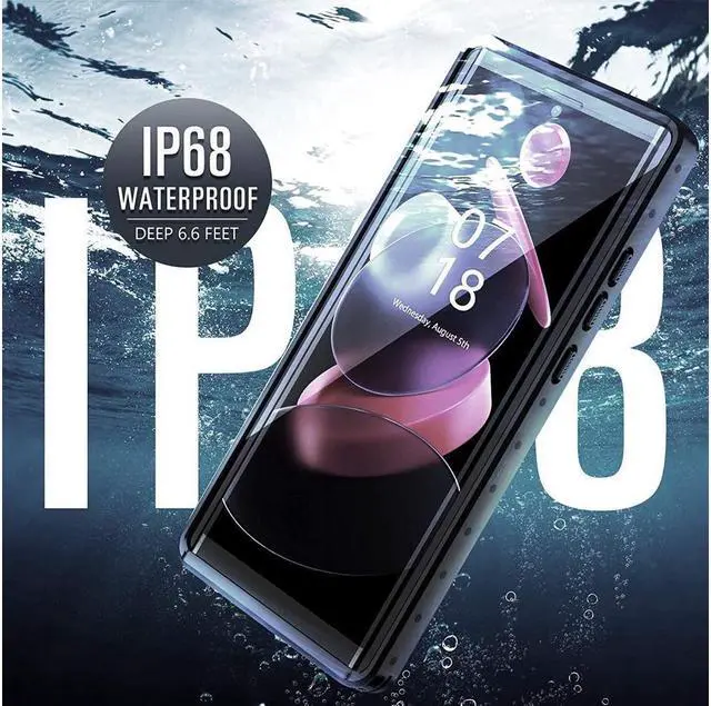 Alt view image 2 of 7 - BONAEVER For Samsung Galaxy Note 20 Ultra Case Waterproof Built in Screen Protector Full-Body Shock-Proof Cover for Galaxy Note 20 Ultra 6.9 inch 5G