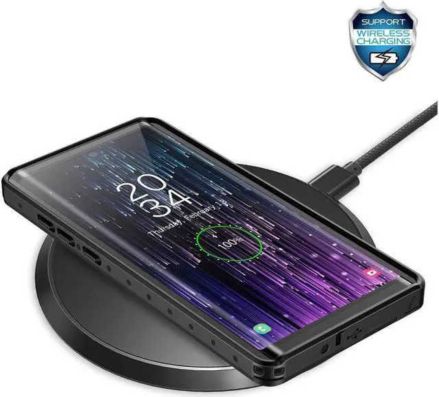 Alt view image 6 of 7 - BONAEVER For Samsung Galaxy Note 10+ Plus Waterproof Case Built-in Screen Protector Shockproof Cover for Samsung Galaxy Note 10+ Plus 5G 6.8 inch 2019