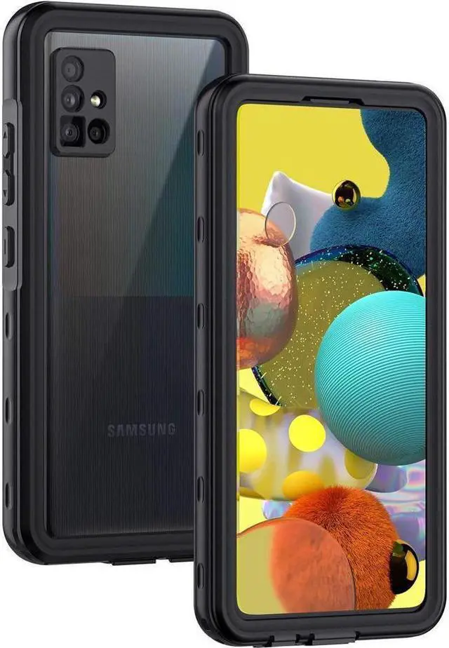 BONAEVER For Samsung Galaxy A51 5G Case IP68 Waterproof Shockproof