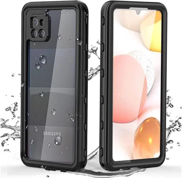 Main image of BONAEVER For Samsung Galaxy A42 5G Waterproof Case with Built-in Screen Protector Underwater Du Standproof Shockproof Protective Cover for Galaxy A42 5G 6.6 inch