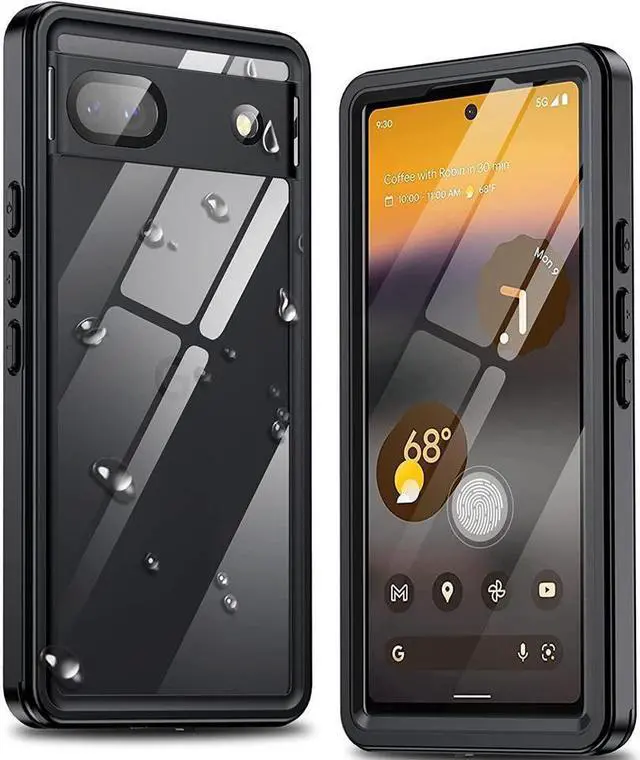 Main image of BONAEVER Google Pixel 6A Waterproof Case IP68 Waterproof Shockproof Protective Case with Screen Protector Underwater Clear Back Cover for Google Pixel 6A 5G