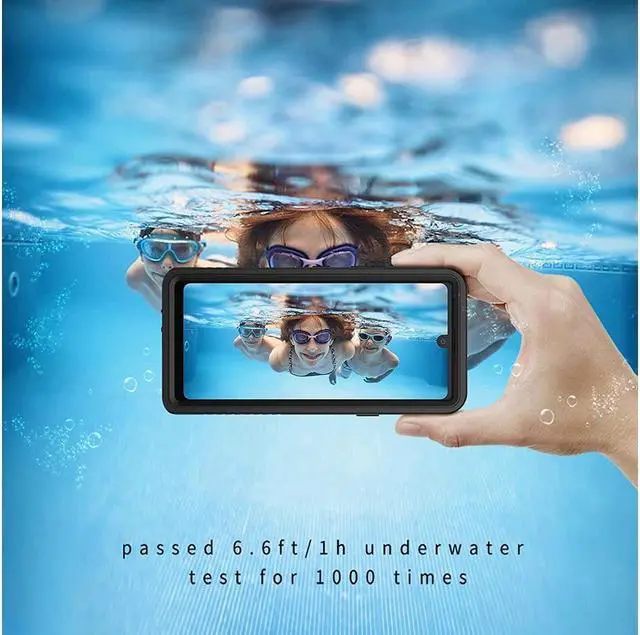 Alt view image 4 of 7 - BONAEVER For LG Standylo 6 Case IP68 Waterproof Du Standproof Shockproof Case with Built-in Screen Protector Underwater Protective Clear Cover for LG Standylo 6