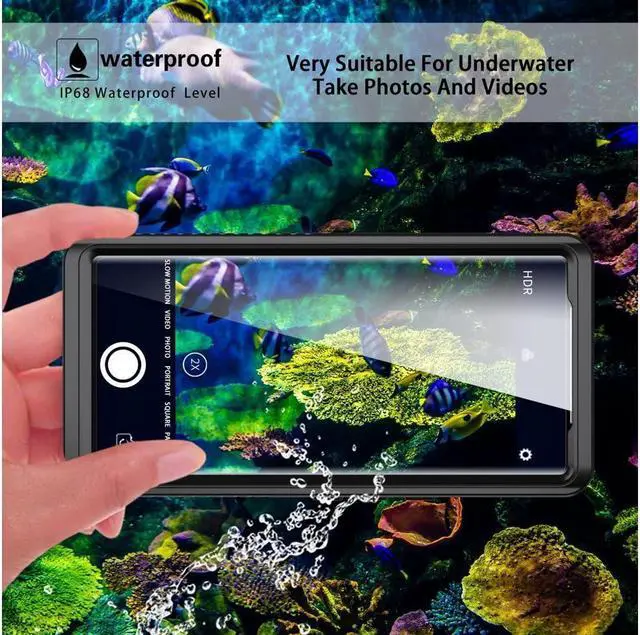Alt view image 3 of 7 - BONAEVER Google Pixel 6 Pro Case Waterproof Shockproof Clear Protective Case with Built-in Screen Protector Case Slim Cover for Pixel 6 Pro 6.71 Inches
