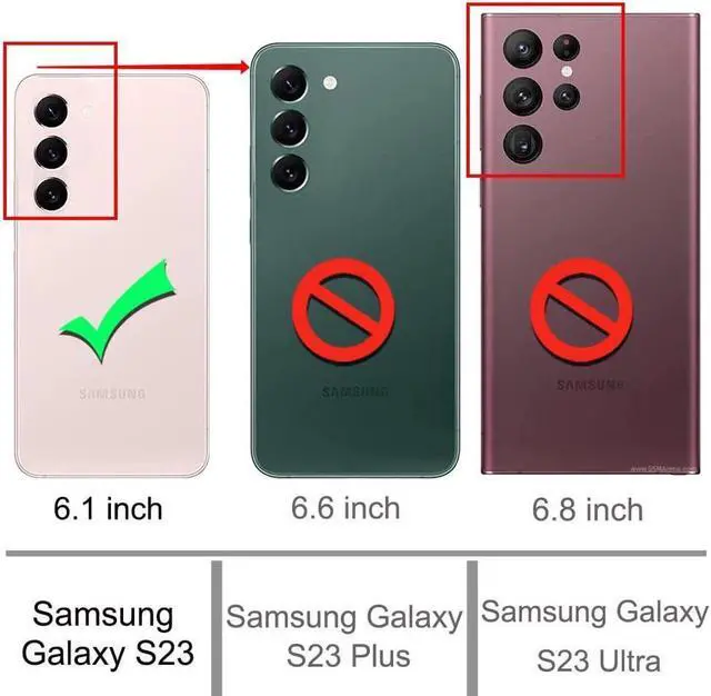 Alt view image 2 of 7 - BONAEVER For Samsung Galaxy S23 Plus 5G Case Premium PU Leather Cover with Card Holder Stand andidden Magnetic Shockproof Flip Wallet Case for Galaxy S23+ 5G 6.6 inch