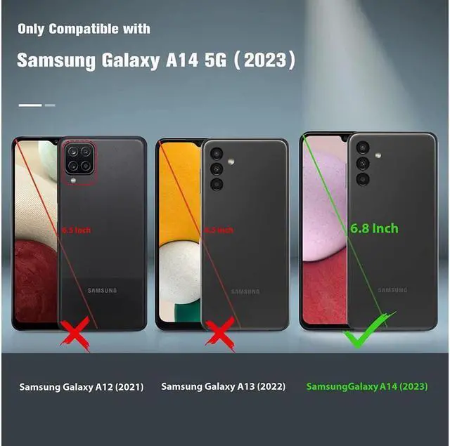 Alt view image 2 of 7 - BONAEVER For Samsung Galaxy A54 5G Case Premium PU Leather Cover with Card Holder Stand andidden Magnetic Shockproof Flip Wallet Case For Galaxy A54 5G 6.4 inch 2022