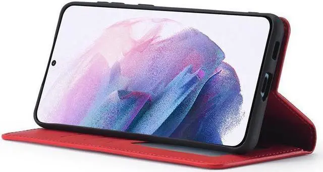 Alt view image 3 of 7 - BONAEVER For Samsung Galaxy A54 5G Case Premium PU Leather Cover with Card Holder Stand andidden Magnetic Shockproof Flip Wallet Case For Galaxy A54 5G 6.4 inch 2022