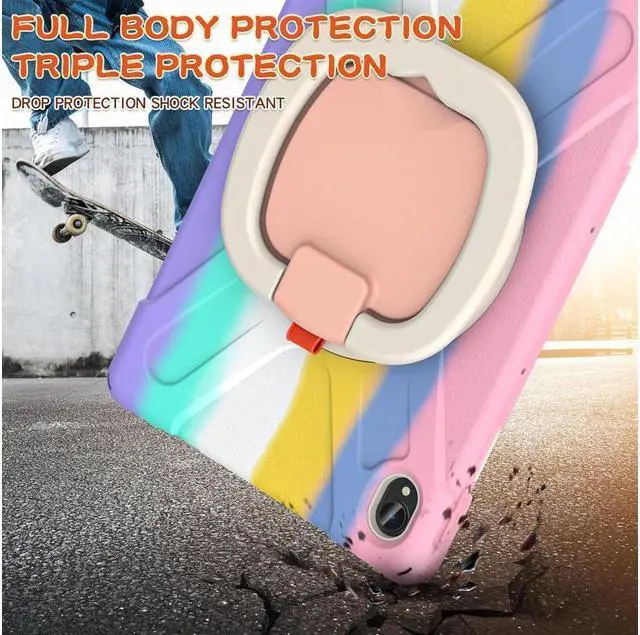 Alt view image 6 of 7 - BONAEVER Case for Lenovo Tab P11 Plus / P11 11 inch 2022 2021 2020 Model TB-J606F / TB-J606X / TB-J616F / TB-J607F with Stand and Strap Shoulder Strap Shockproof Protective Cover