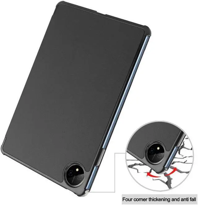 Alt view image 5 of 7 - BONAEVER Huawei MatePad Pro 11 inch 2022 Case Slim Stand andard Back Shell Protective Smart Cover with Universal Stylus Pen