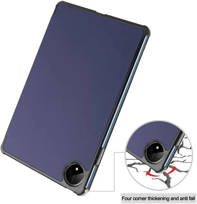 Alt view image 6 of 7 - BONAEVER Huawei MatePad Pro 11 inch 2022 Case Slim Stand andard Back Shell Protective Smart Cover with Universal Stylus Pen
