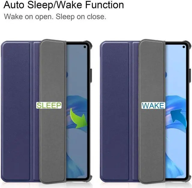 Alt view image 2 of 7 - BONAEVER Huawei MatePad Pro 11 inch 2022 Case Slim Stand andard Back Shell Protective Smart Cover with Universal Stylus Pen
