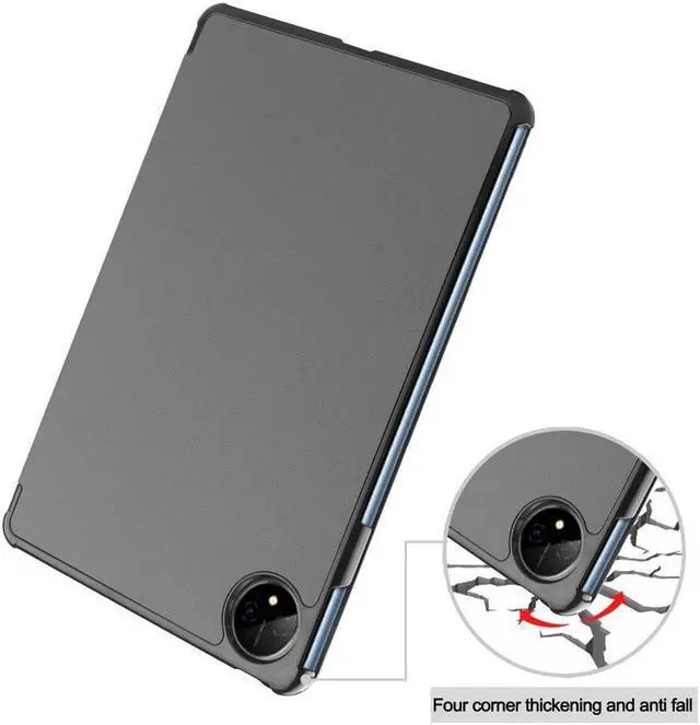 Alt view image 6 of 7 - BONAEVER Huawei MatePad Pro 11 inch 2022 Case Slim Stand andard Back Shell Protective Smart Cover with Universal Stylus Pen