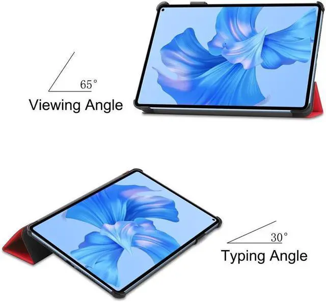 Alt view image 4 of 7 - BONAEVER Huawei MatePad Pro 11 inch 2022 Case Slim Stand andard Back Shell Protective Smart Cover with Universal Stylus Pen