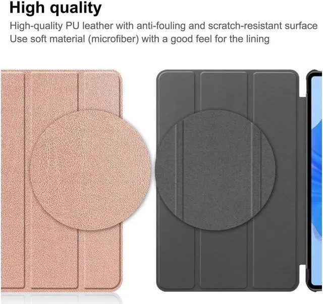 Alt view image 7 of 7 - BONAEVER Huawei MatePad Pro 11 inch 2022 Case Slim Stand andard Back Shell Protective Smart Cover with Universal Stylus Pen