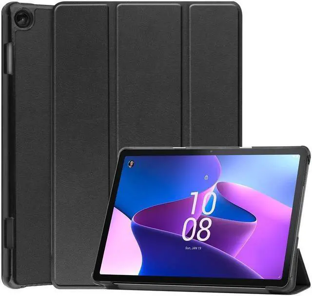 Main image of BONAEVER Case for Lenovo Tab M10 3rd Gen 10.1 inch 2022 TB-328F Slim Shell Tri-Fold Magnetic protective Stand Cover with Auto Sleep/Wake