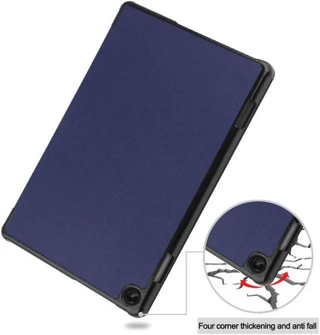 Alt view image 5 of 7 - BONAEVER Case for Lenovo Tab M10 3rd Gen 10.1 inch 2022 TB-328F Slim Shell Tri-Fold Magnetic protective Stand Cover with Auto Sleep/Wake