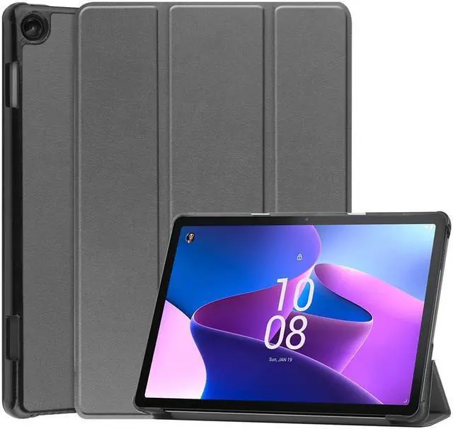 Main image of BONAEVER Case for Lenovo Tab M10 3rd Gen 10.1 inch 2022 TB-328F Slim Shell Tri-Fold Magnetic protective Stand Cover with Auto Sleep/Wake