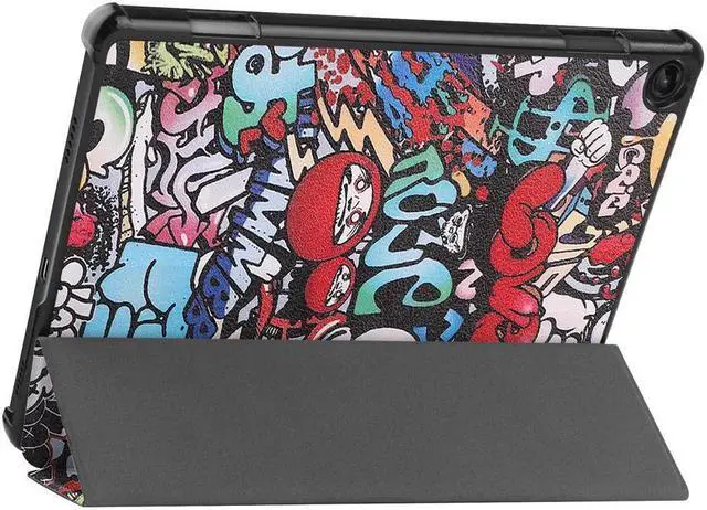 Alt view image 6 of 7 - BONAEVER Case for Lenovo Tab M10 3rd Gen 10.1 inch 2022 TB-328F Slim Shell Tri-Fold Magnetic protective Stand Cover with Auto Sleep/Wake