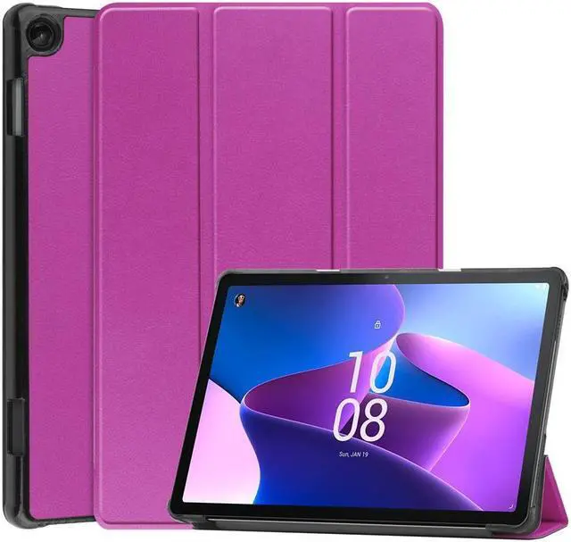 Main image of BONAEVER Case for Lenovo Tab M10 3rd Gen 10.1 inch 2022 TB-328F Slim Shell Tri-Fold Magnetic protective Stand Cover with Auto Sleep/Wake