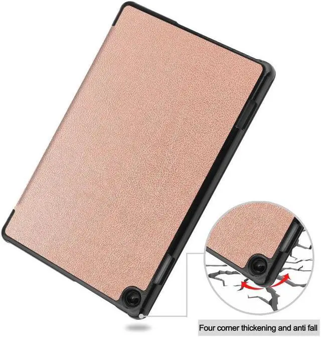 Alt view image 7 of 7 - BONAEVER Case for Lenovo Tab M10 3rd Gen 10.1 inch 2022 TB-328F Slim Shell Tri-Fold Magnetic protective Stand Cover with Auto Sleep/Wake