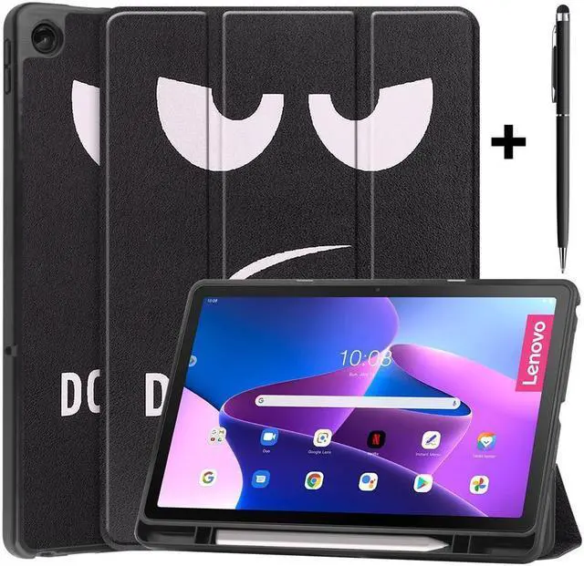 Main image of BONAEVER For Lenovo Tab M10 Plus Case 10.6 Inch 2022 3rd Gen with Pen Holder Slim Stand Hard Back Shell Protective Smart Cover Case for Lenovo Tab M10 Plus 10.6" 2022 Release with Universal Stylus Pen
